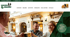 Desktop Screenshot of hansensbrauerei.de